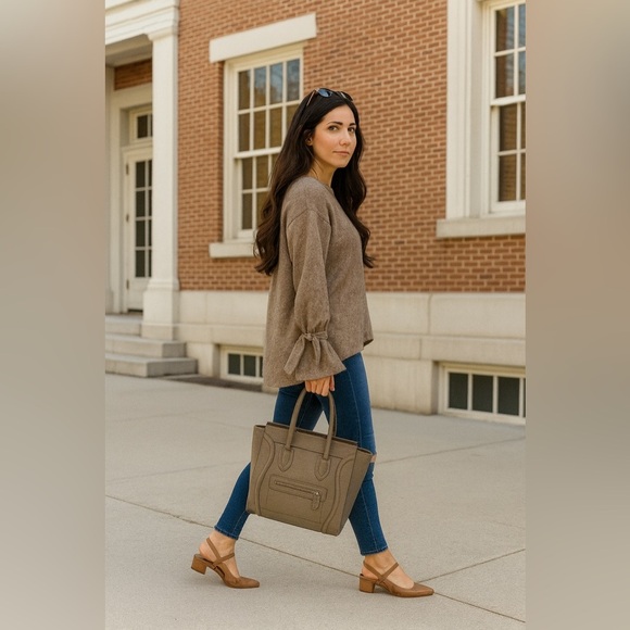 Steve Madden Christyy Tan Slingback Block Heel Pumps Women’s Size 7.5 NWB - Picture 1 of 10